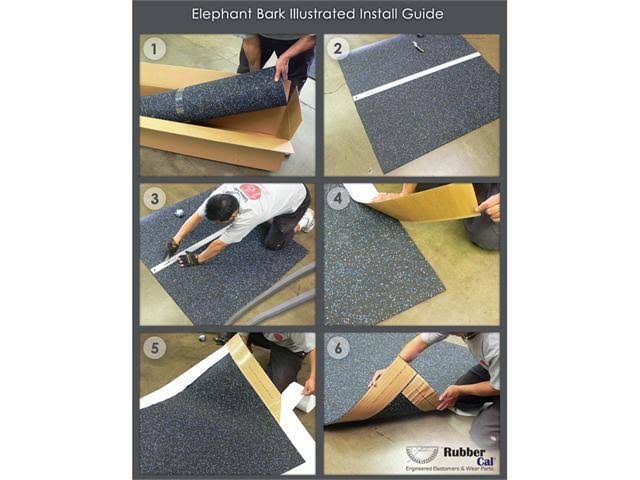 Candy Corn Recycled Rubber Flooring Rolls P9394
