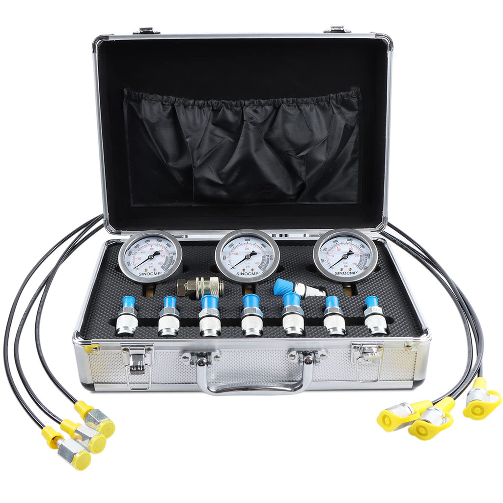 Hydraulic Pressure Test Kit with Pressure Gauge J163556