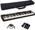 88-Key Portable Piano Keyboard with Semi-Weighted Keys Y9831