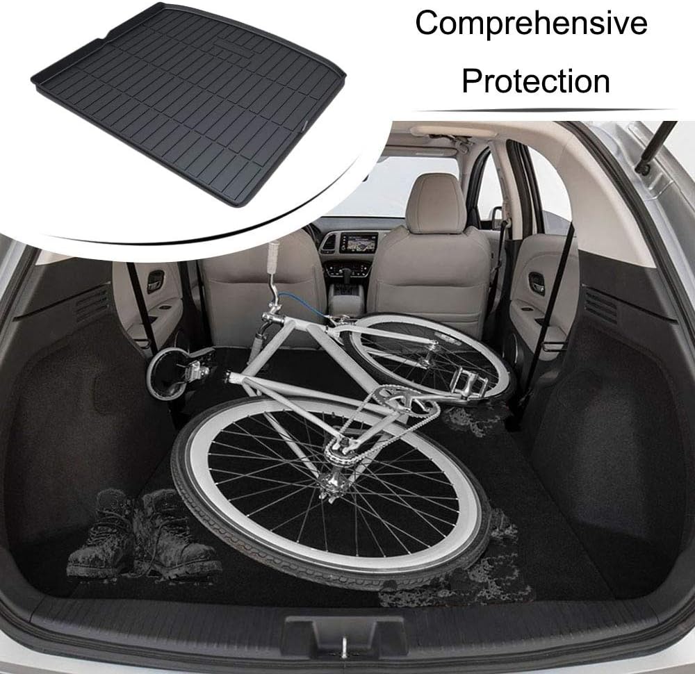 Black Cargo Liner Trunk Mat Tray K220252