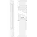 Raised Panel PVC Pilaster with Capital and Base (Pair) R96179