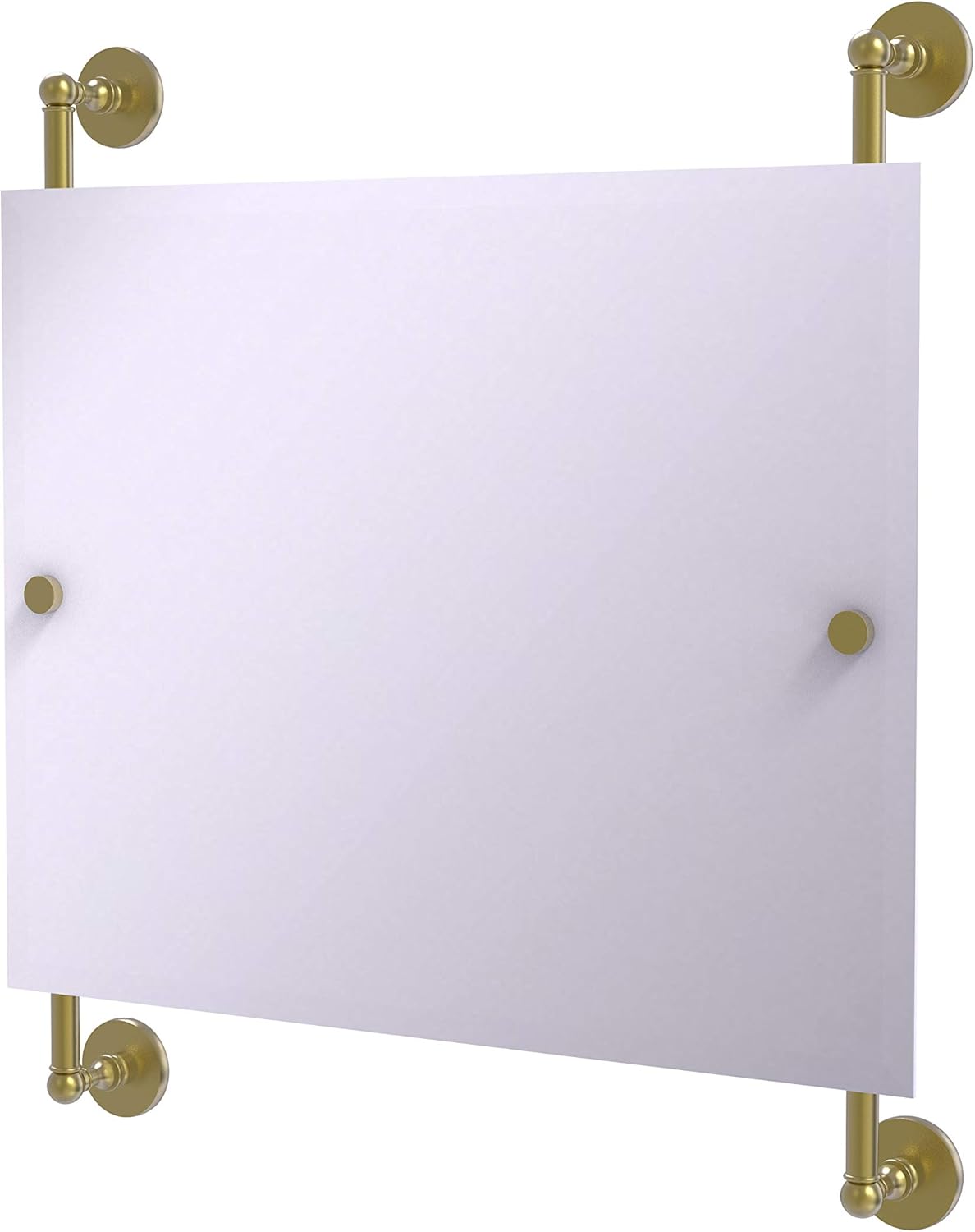 Polished Nickel Frameless Wall Mirror N2703