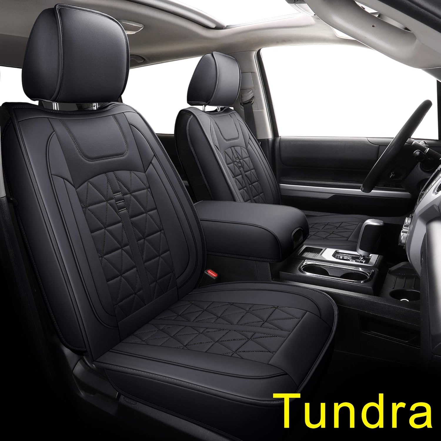Waterproof Faux Leather Seat Covers Full Set W264