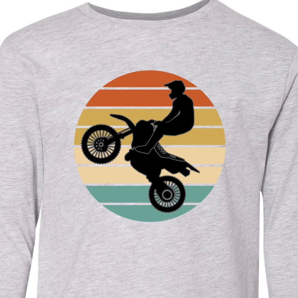 Retro Long Sleeve Youth T-Shirt N481