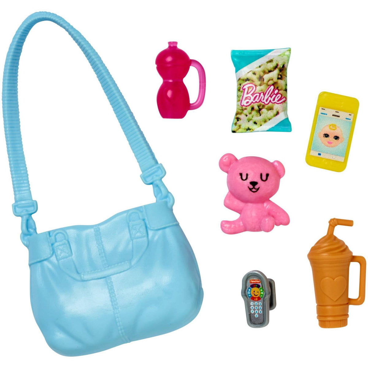 Caucasian Doll and Stroller Playset J963952