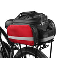 Rear Seat Bag Expandable MTB Bike Rack Bag with Rain Cover N59374