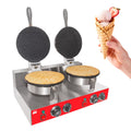 Double Nonstick Stainless Steel Waffle Cone Maker F55866