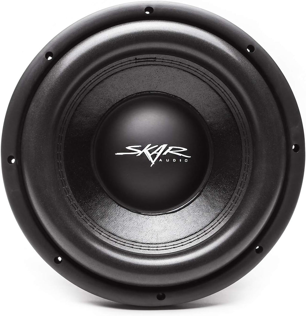 8" 600W Dual 4 Ohm Shallow Mount Car Subwoofer Pack of 2 D160
