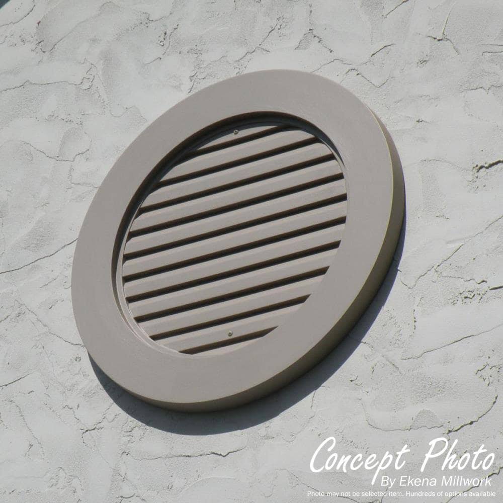 Cathedral Urethane Gable Vent Louver W3604