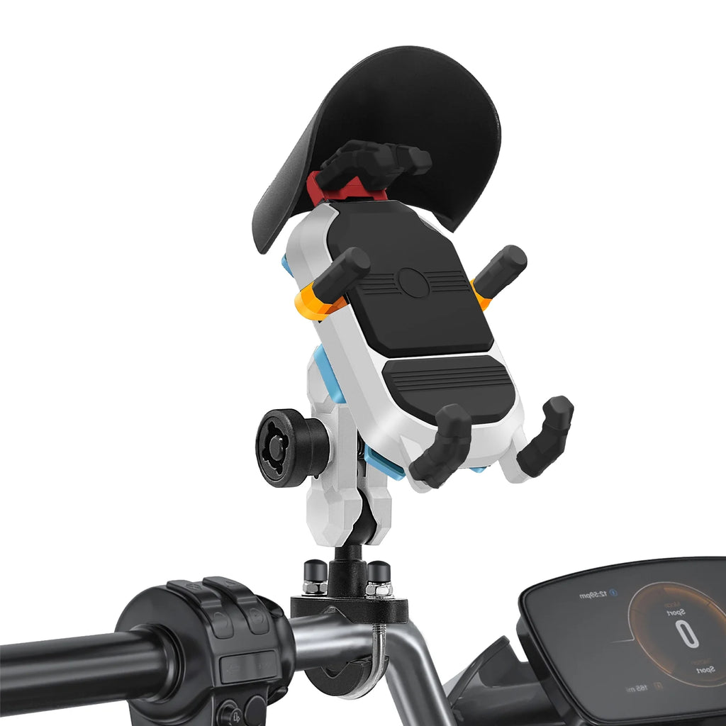 Waterproof Motorcycle Phone Mount Holder with 360° Rotation Handlebar Mount N739740