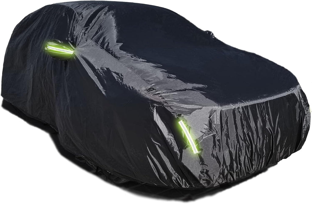 Black Full Car Cover 210D Oxford for Sedan Q190957