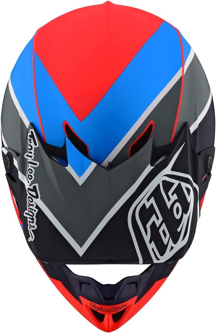Orange/Navy Youth Helmet with MIPS Y884252