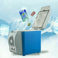 Blue 7.5L Electric Car Mini Refrigerator Cooler Warmer L8209