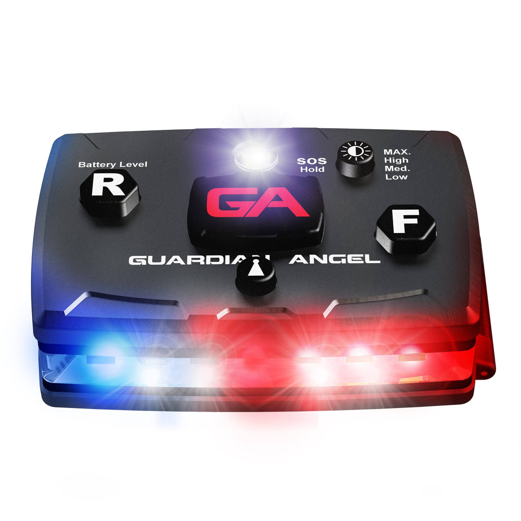 Infrared Hybrid Red/Blue Wearable Safety Light A868