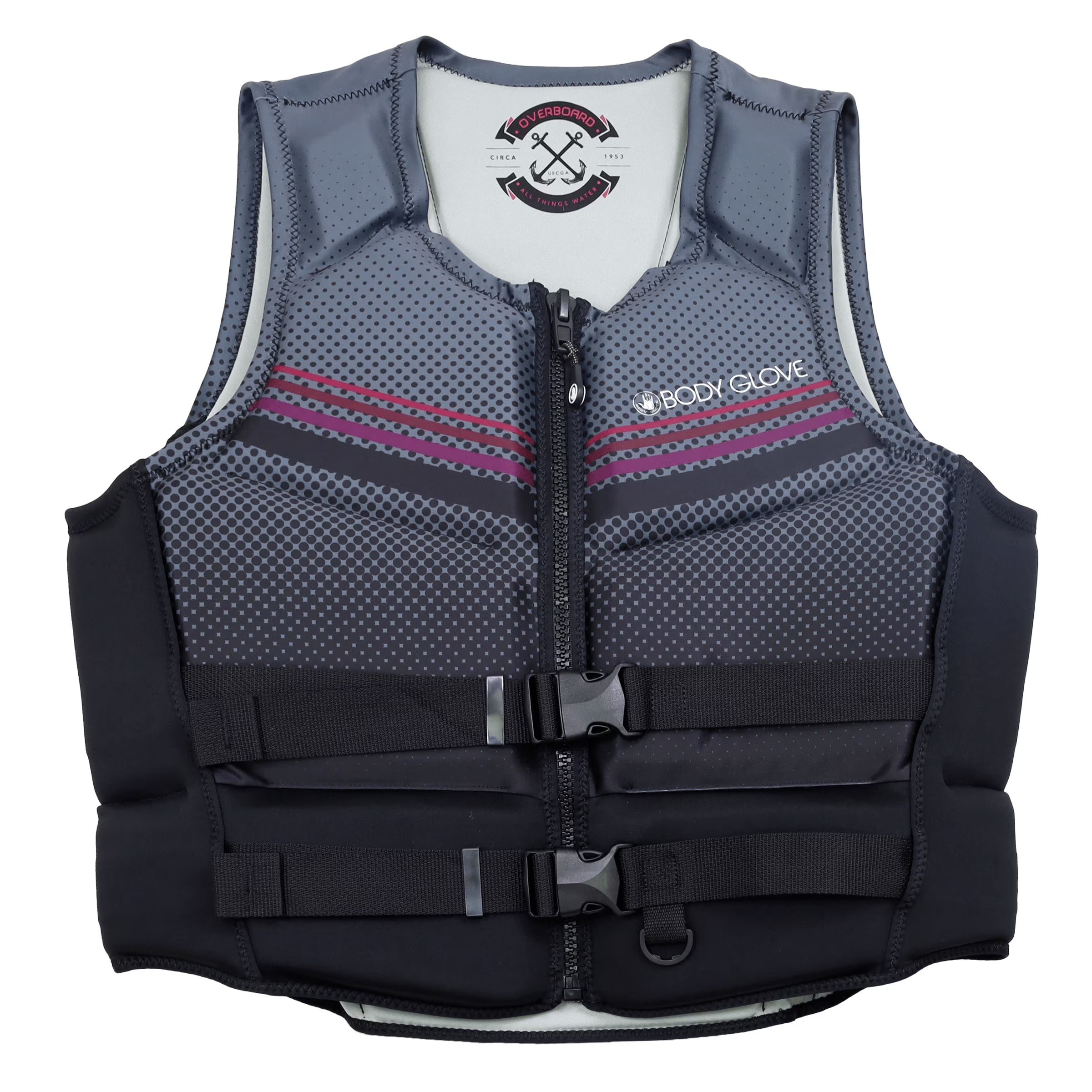 Black 2X-Large Life Jacket and Vest W56859