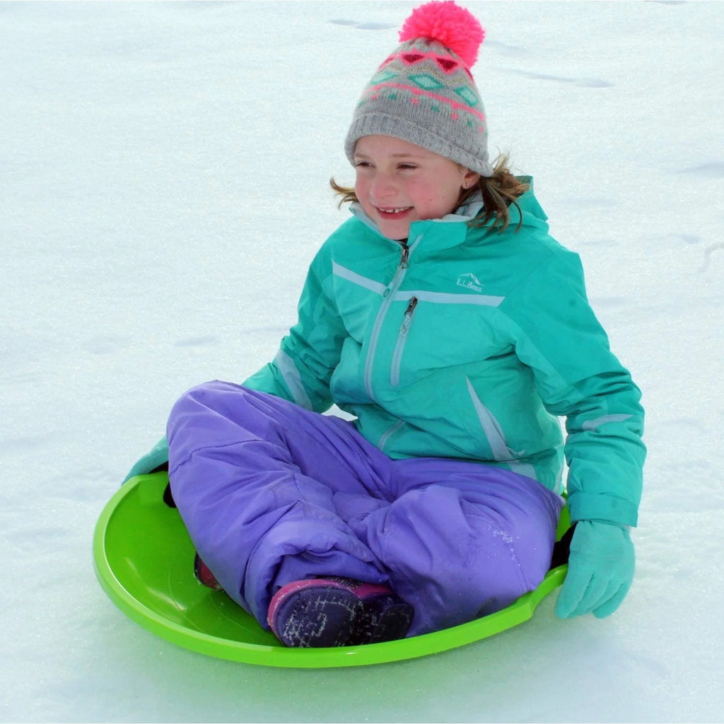 Green/Orange Flying Saucer Sled Combo Pack, 26" P812