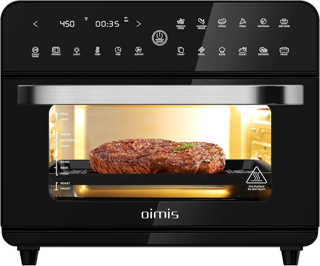 Black 26.5QT Air Fryer Combo Toaster Oven A312