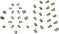 Stainless Brake Line Fitting Kit, SAE, Metric, Inverted and Bubble/ISO Flares (Pack of 39) P993403