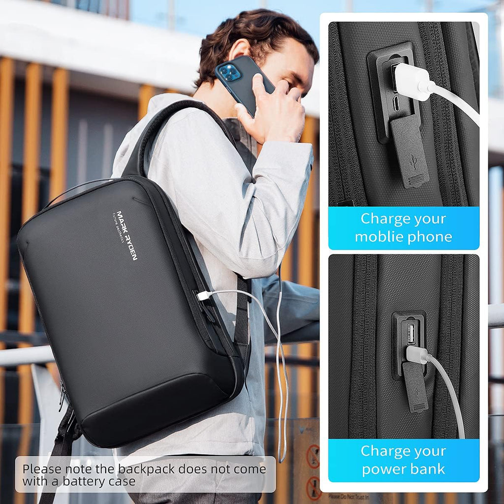 Hard Shell Laptop Backpack for 15.6 inch PC O669