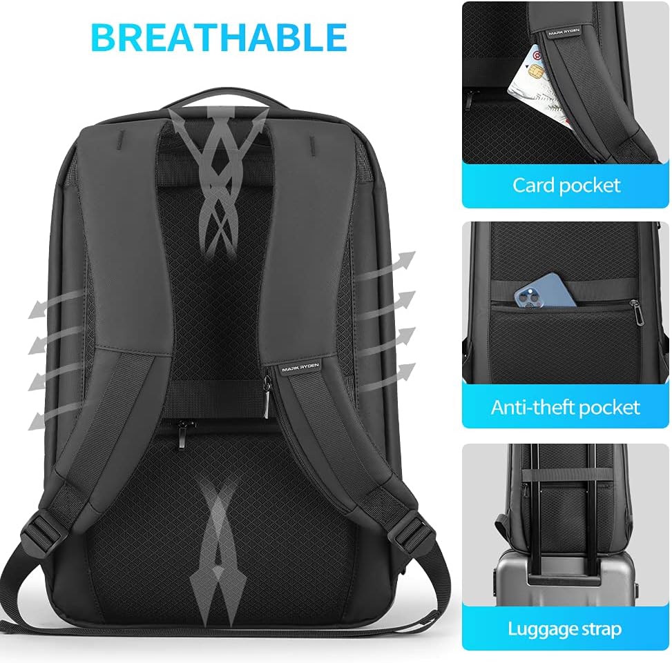 Hard Shell Laptop Backpack for 15.6 inch PC O669