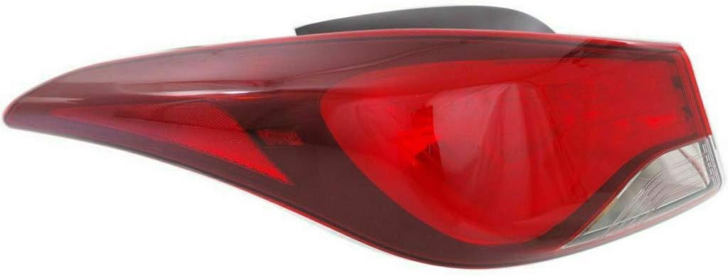 Driver Side Inner Tail Light Assembly for Hyundai Elantra 2014 2015 2016 N185901