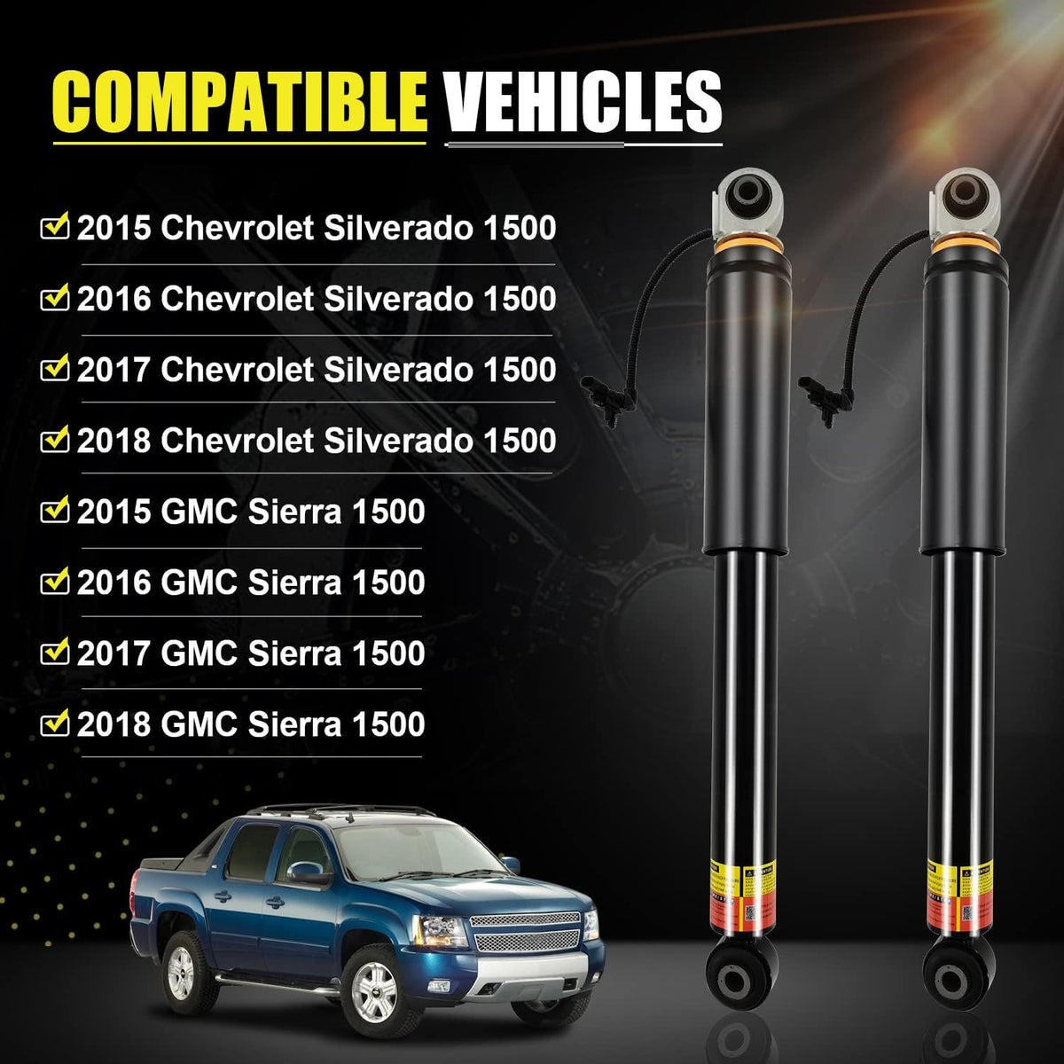 Rear Magnetic Shock Absorber W3541