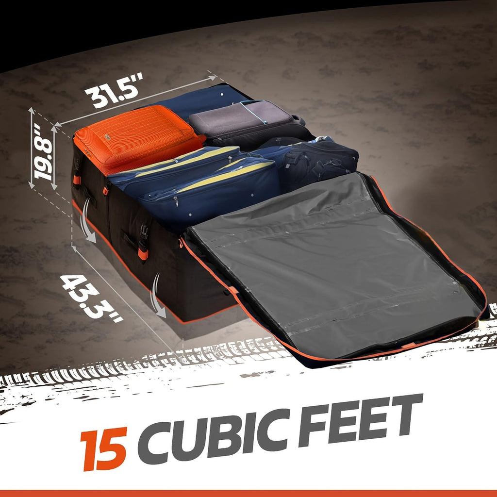 15 Cubic Feet Waterproof Heavy Duty Roof Bag S453