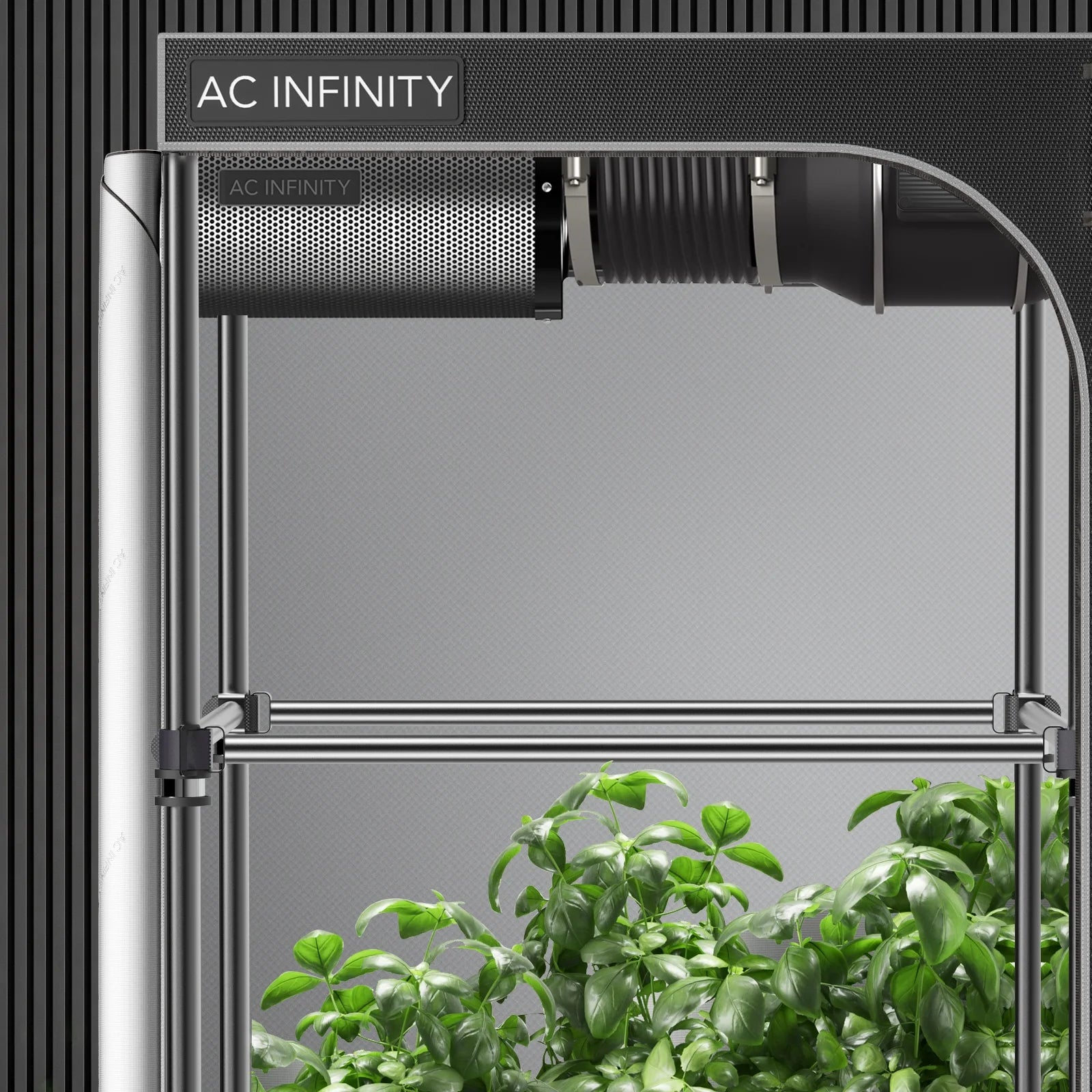 2x4' Steel Hanging Bars for Indoor Grow Tents Z1326