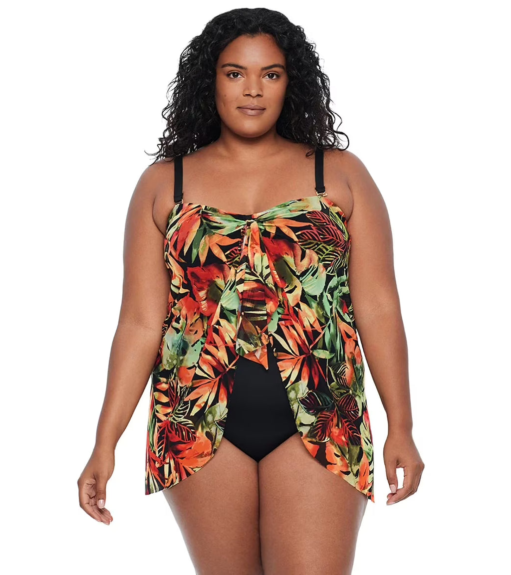 MULTI Midnight Tropical One-Piece Swimsuit E40687