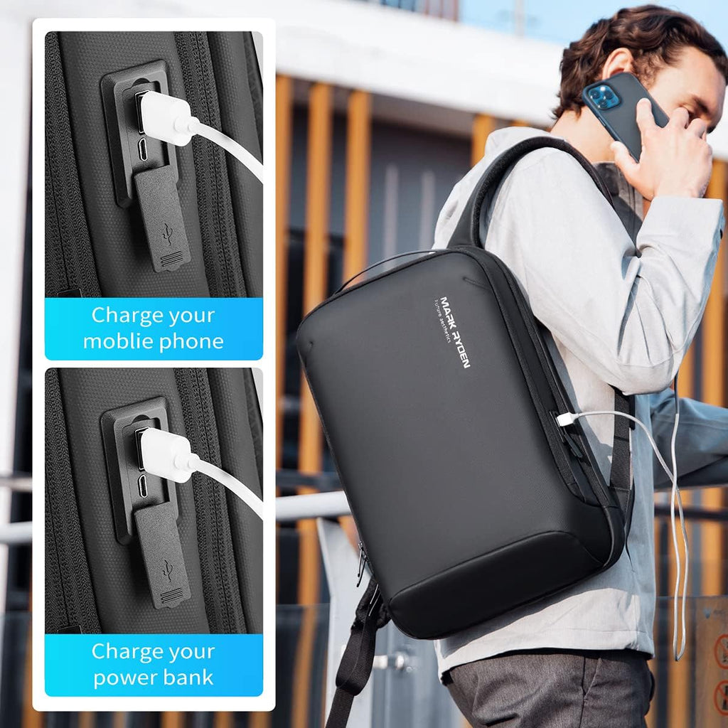 Hard Shell Laptop Backpack for 15.6 inch PC O669