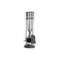 Black Fireplace Tool Set U320213