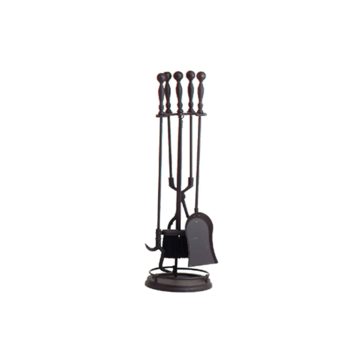 Black Fireplace Tool Set U320213