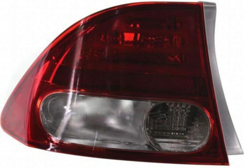 Passenger Side Tail Light for Honda Civic Sedan 2009 2011 Pack of 2 P2432