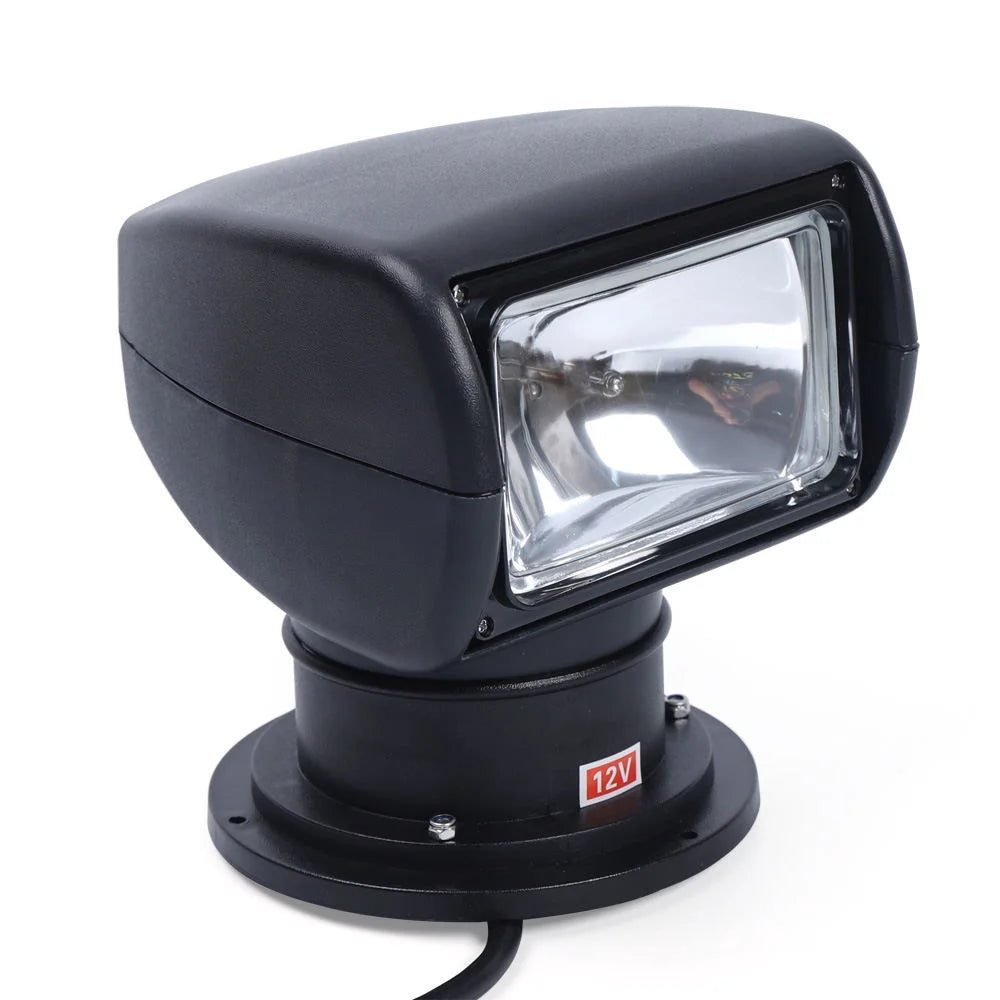 Black 100W Remote Control Boat Spotlight R508509