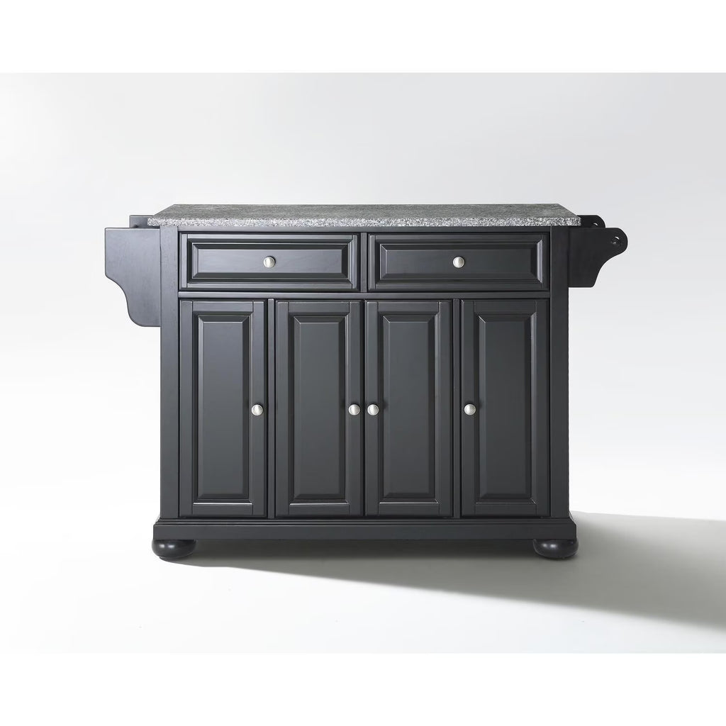 Black Granite Top Kitchen Island O258
