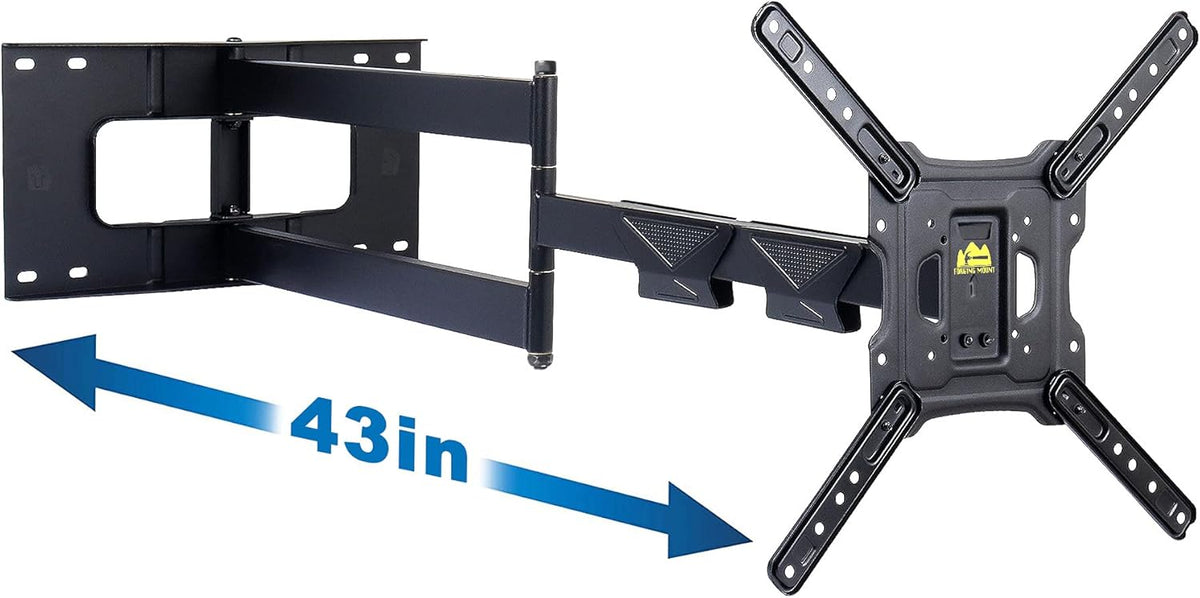 Long Arm Full Motion TV Wall Mount Bracket with Articulating Arm C8422