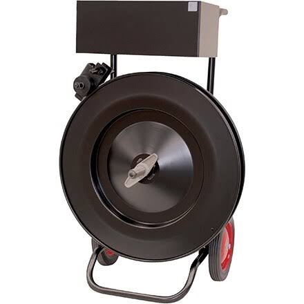 Heavy-Duty Strapping Cart, Black I77378