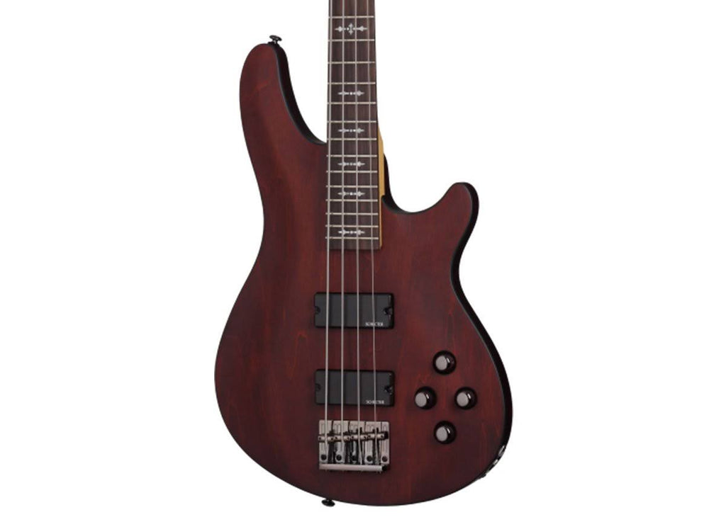 Walnut Satin Electric Bass Guitar Z863706