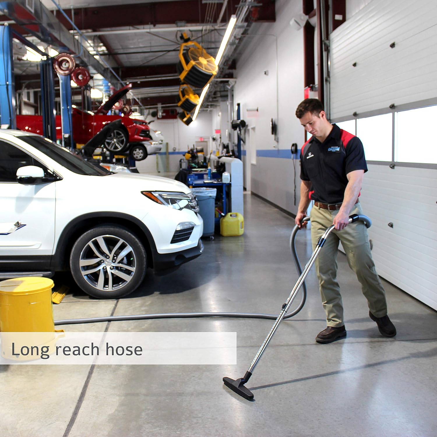 Wall Mounted Garage and Car Vacuum with 50 ft. Hose C617441