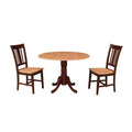 3 Piece Drop Leaf Solid Wood Dining Set D659