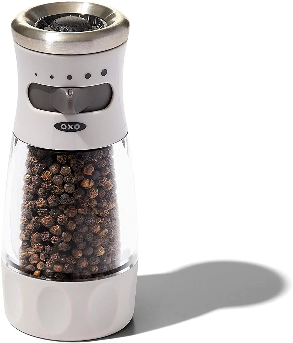 Contoured Mess-Free Pepper Grinder U4978