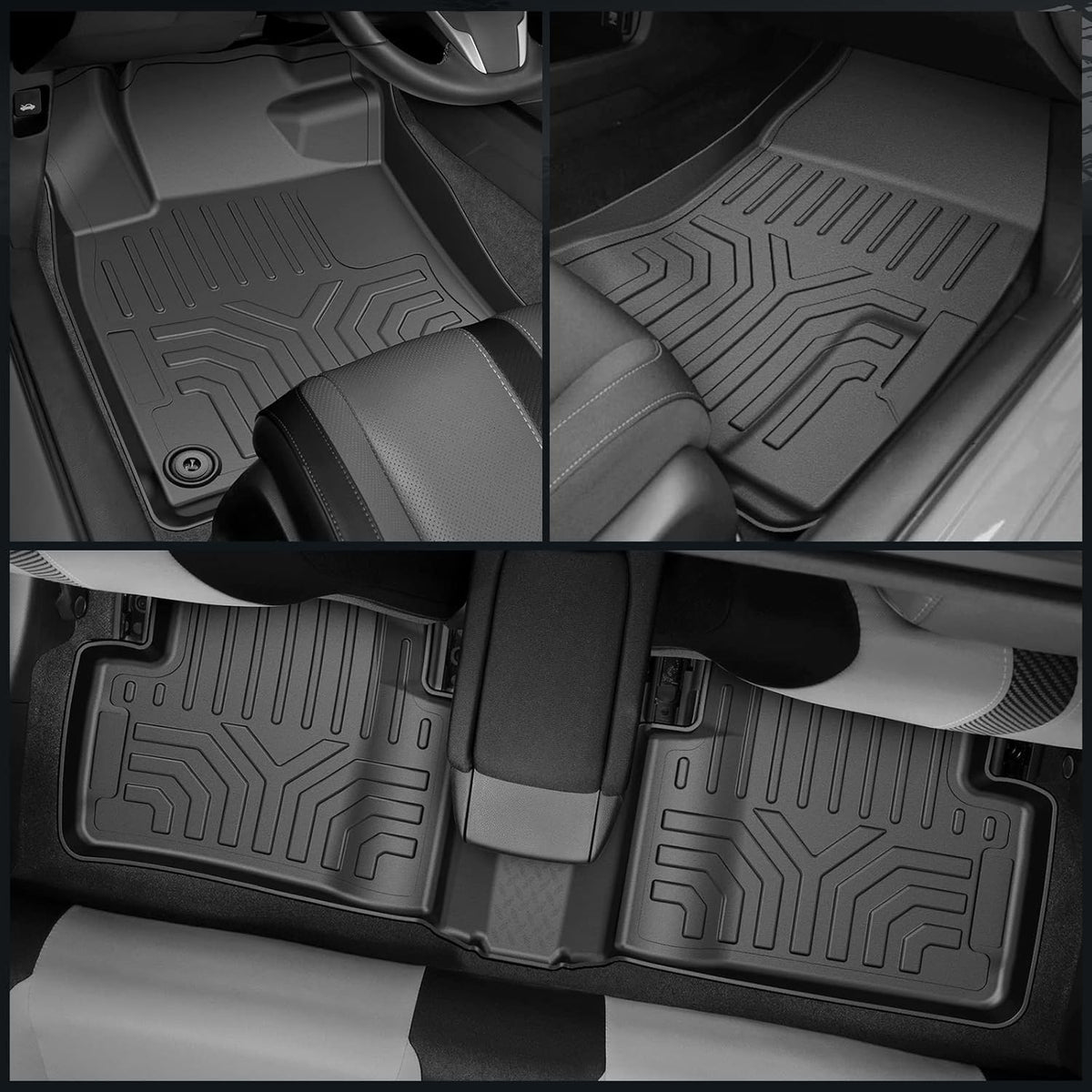 Black Heavy Duty Cargo Mat Trunk Liner X933396