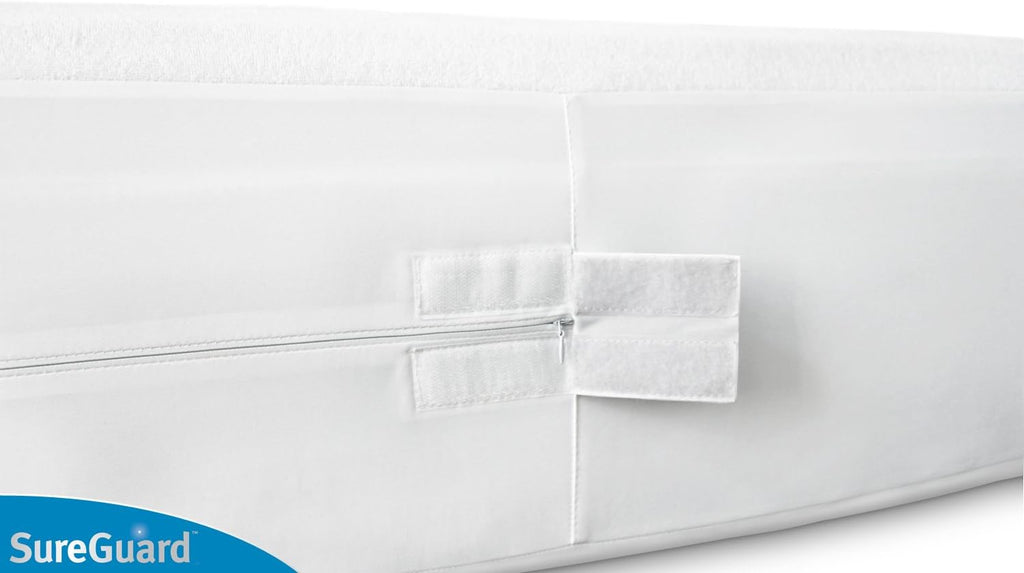 Cal King Mattress Encasement - 100% Waterproof, Bed Bug Proof - Zippered Six-Sided Cover I177540