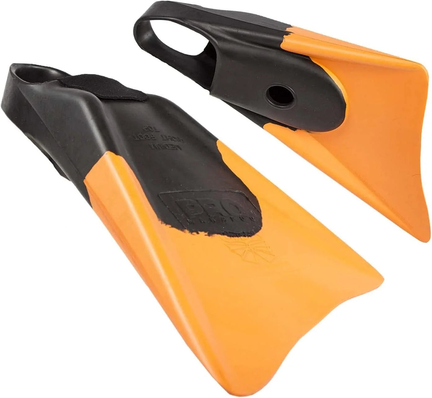 Black/Orange Swimfins B8413
