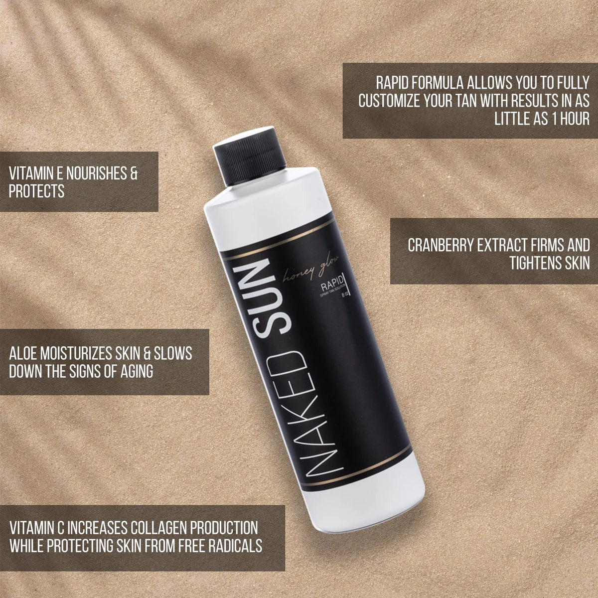 Professional Spray Tan Machine and Honey Glow Rapid 8oz J3268