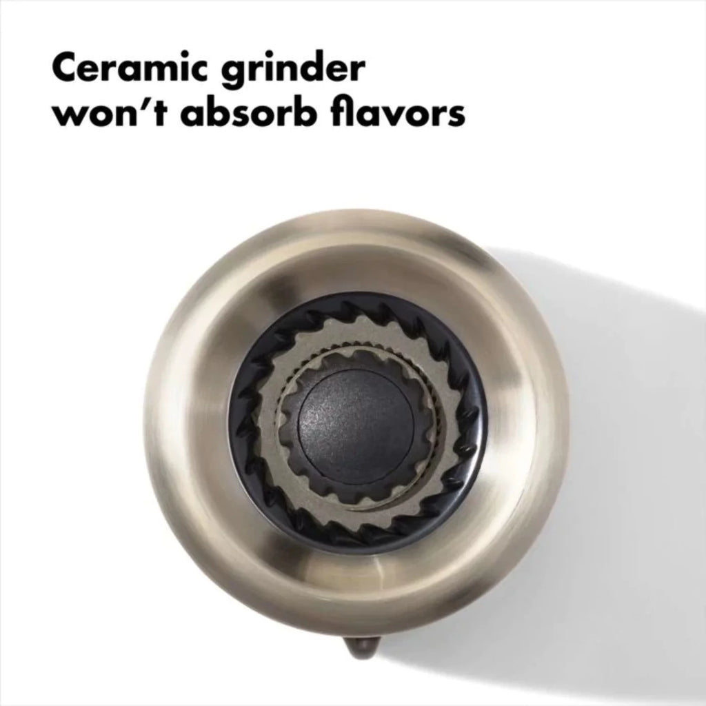 Contoured Mess-Free Pepper Grinder U4978