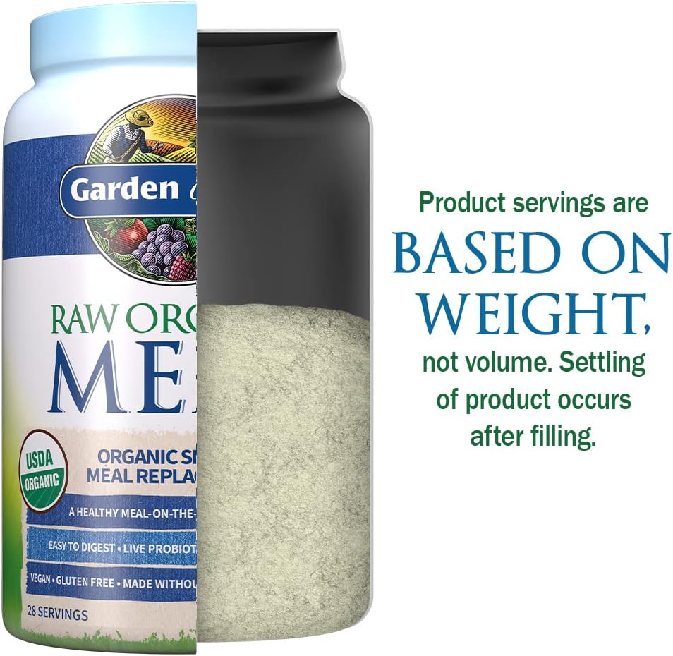 Vanilla Plant Based Protein Powder Meal Replacement Shake, 28 Servings, Pack of 2 H77793
