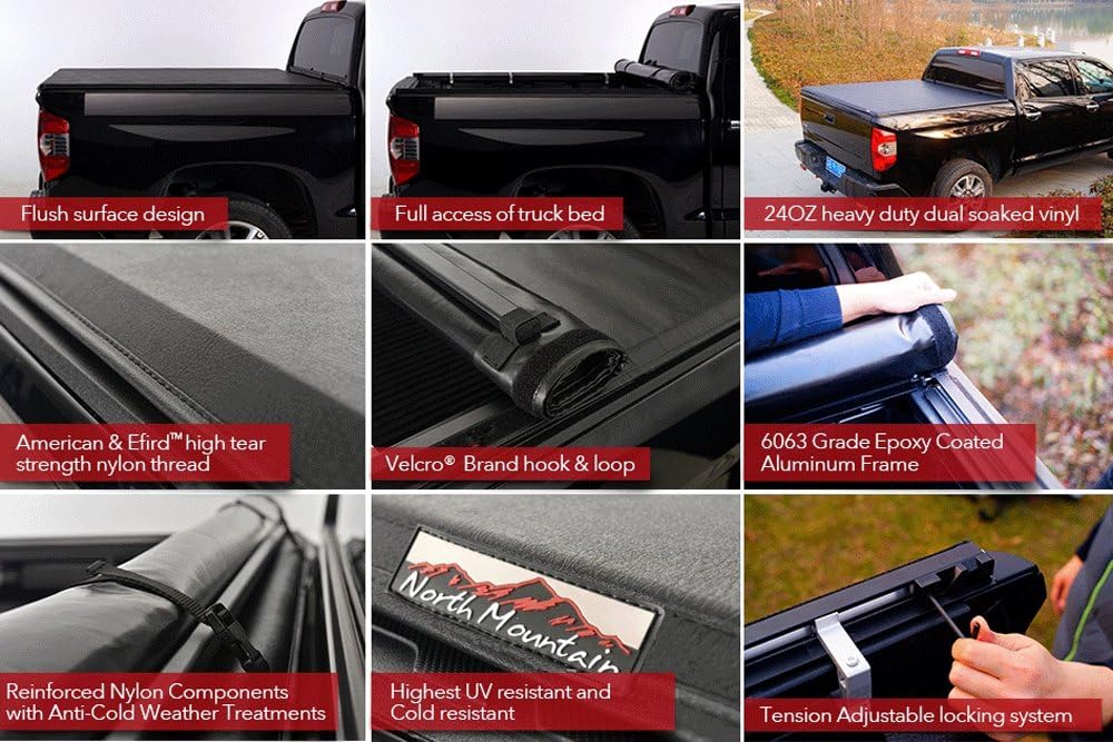 Soft Roll Up Tonneau Cover V2678