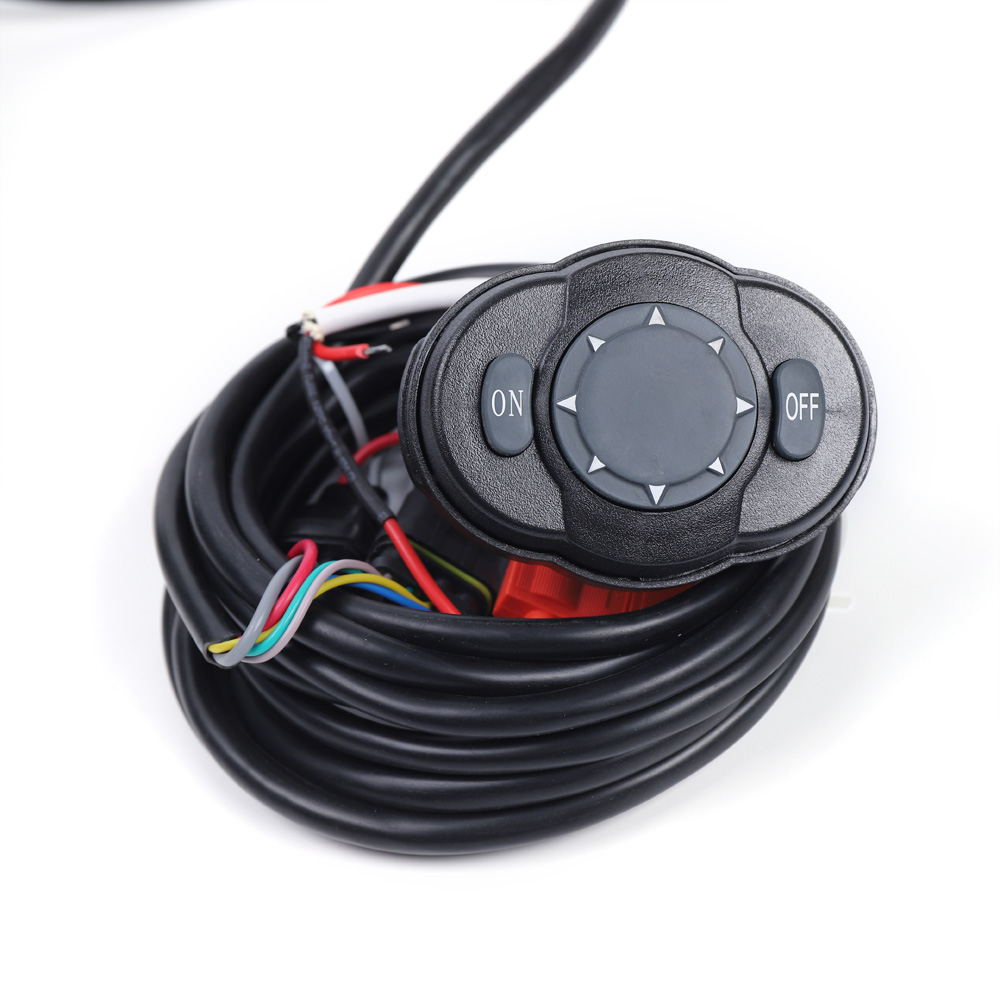 Black 100W Remote Control Boat Spotlight R508509