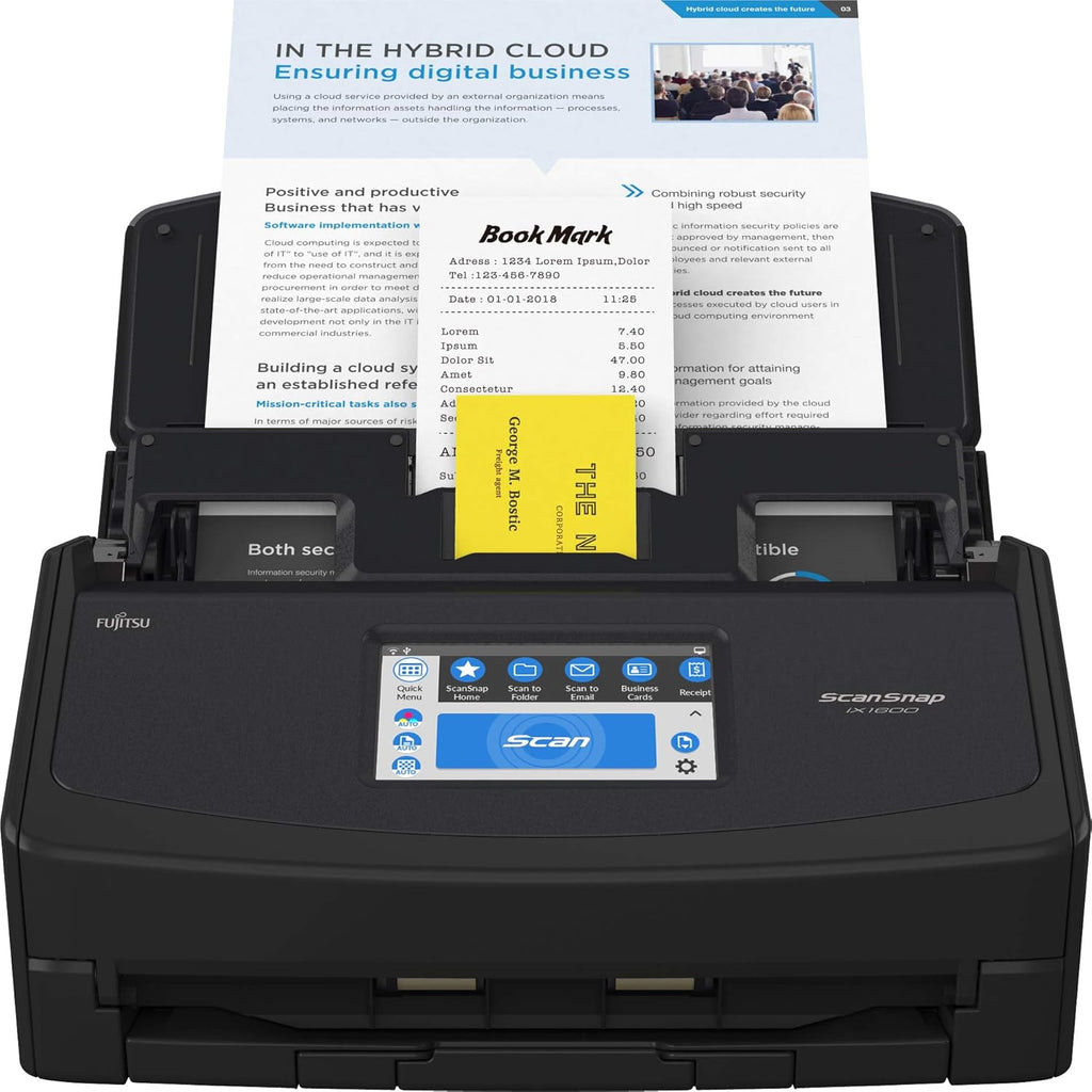 Black Document Scanner T319309